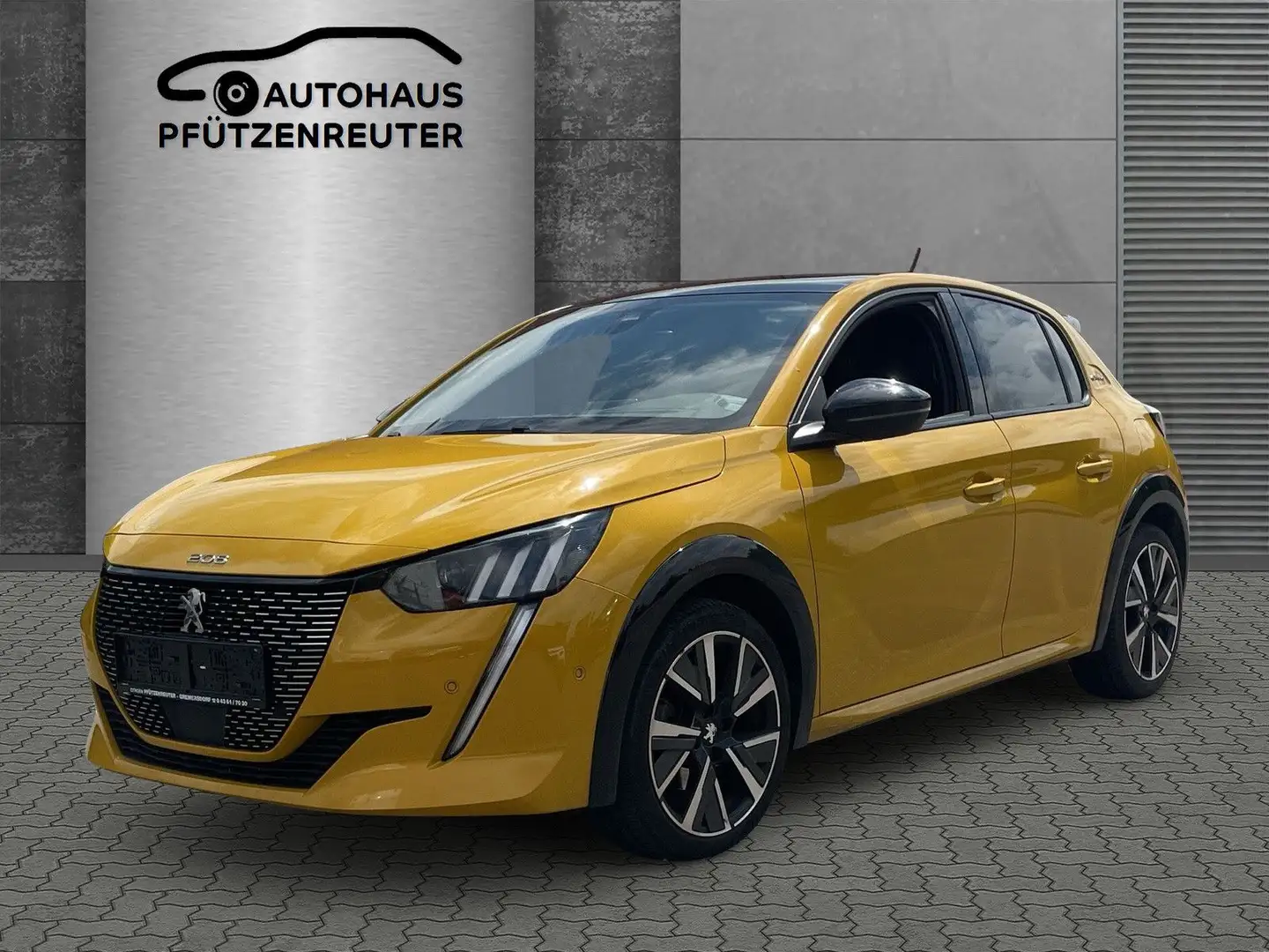 Peugeot 208 Allure Jaune - 1