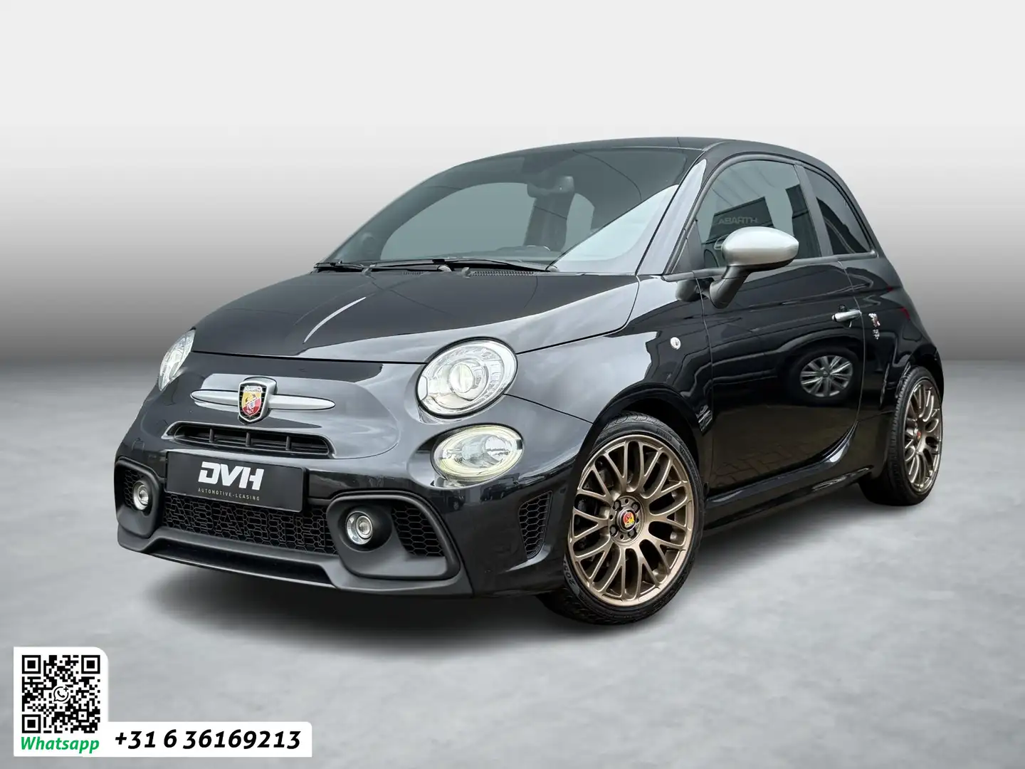 Abarth 595 Turismo 1.4 T-Jet BEATS | CARBON | BI-XENON Zwart - 1