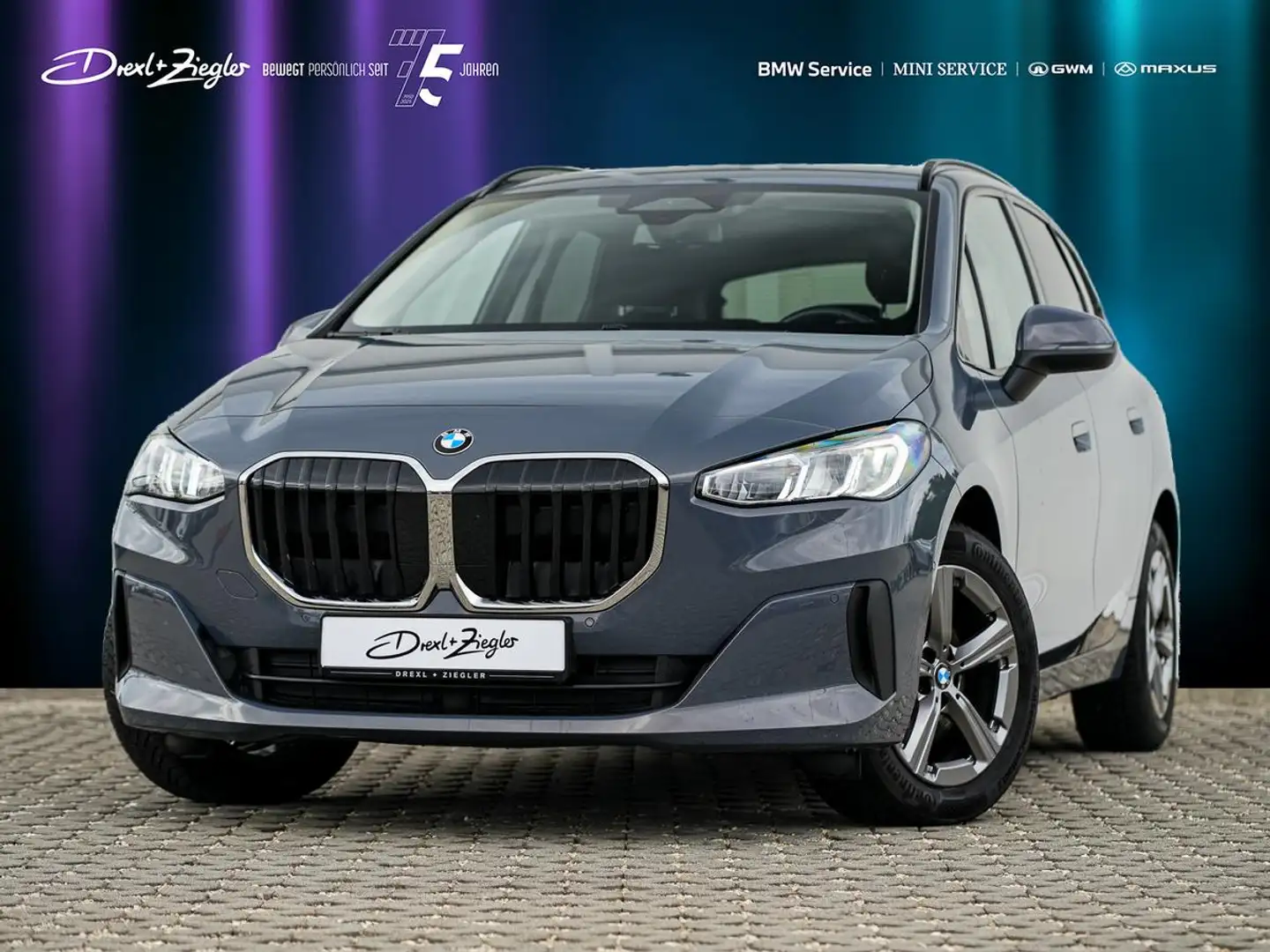BMW 218 218i Active Tourer Travel GSD AHK LKH RFK DAB 17" Grau - 1