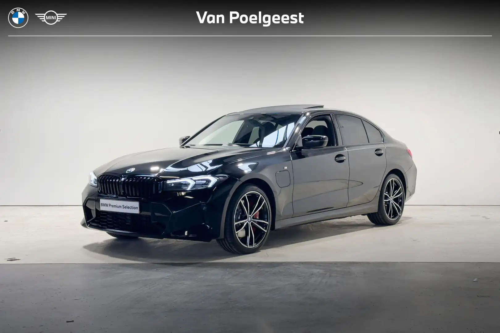 BMW 320 3 Serie Sedan 320e M Sportpakket Pro Aut. Noir - 1