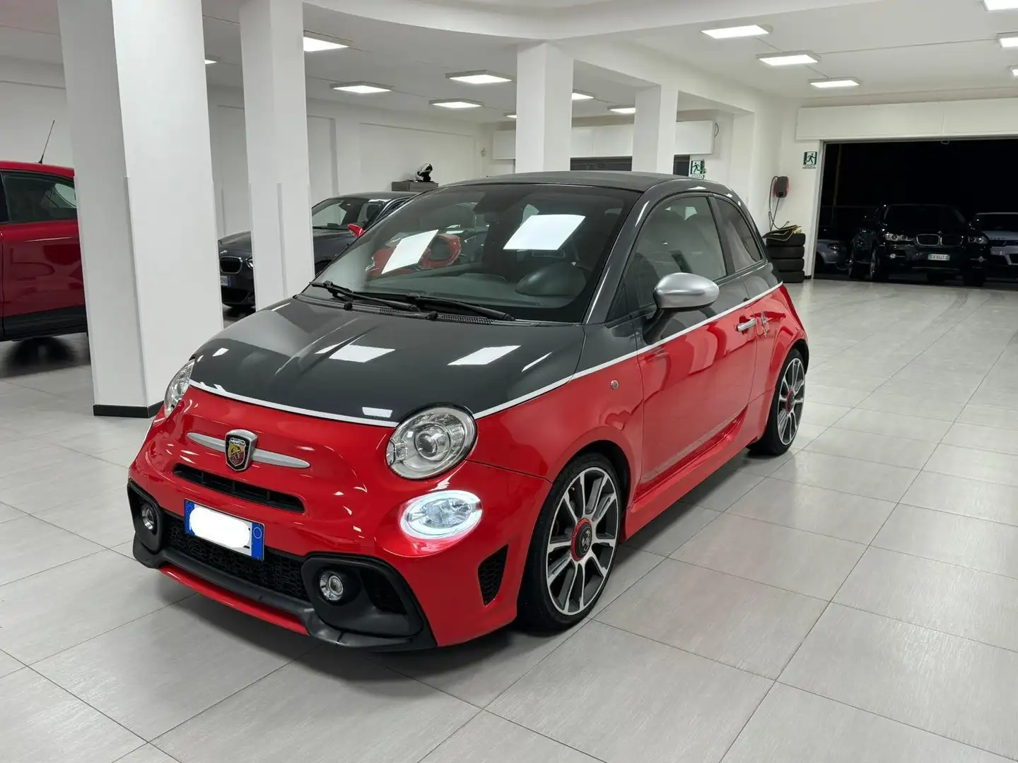 Abarth 595C 595C 1.4 t-jet Turismo 165cv my18 Rosso - 1