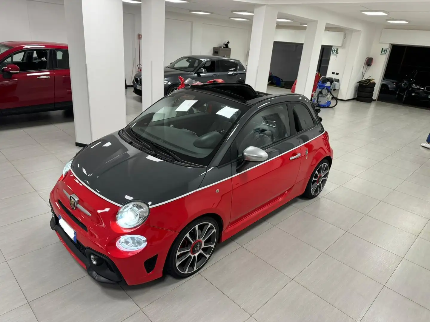 Abarth 595C 595C 1.4 t-jet Turismo 165cv my18 Rosso - 2