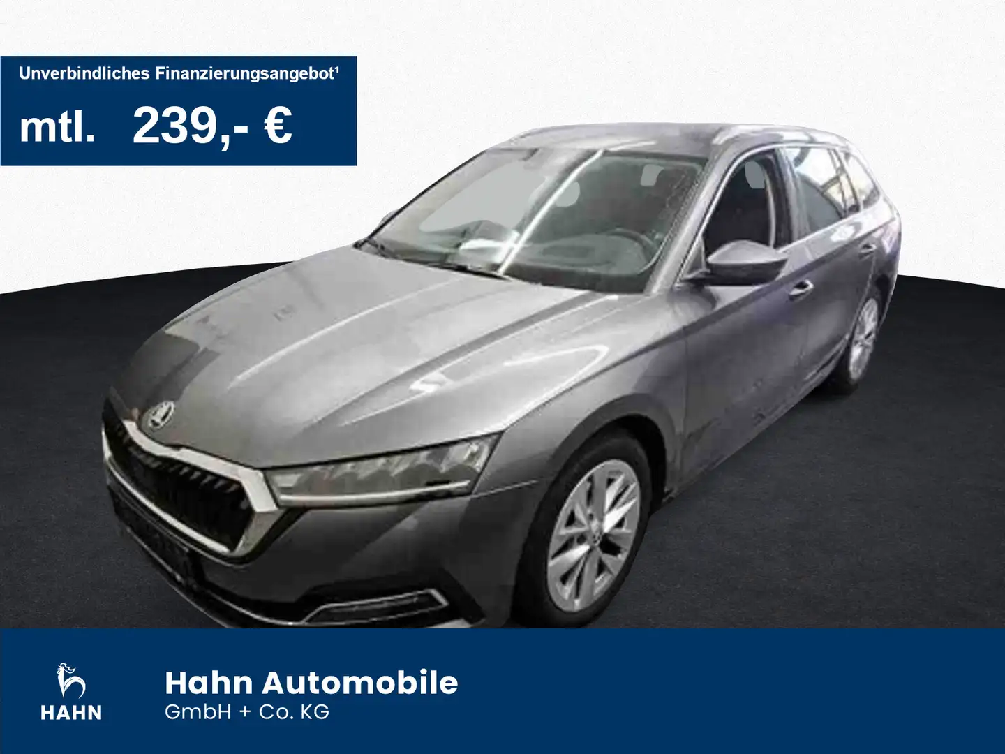 Skoda Octavia Combi 1.5eTSI DSG Style LED Navi ACC APP Grau - 1