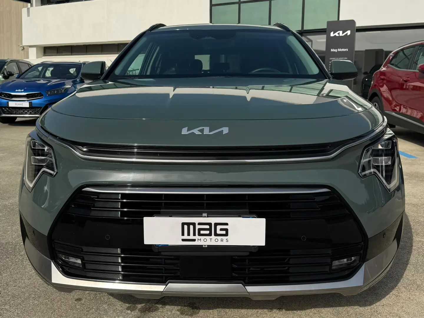 Kia Niro Niro 1.6 gdi hev Evolution dct Grün - 1