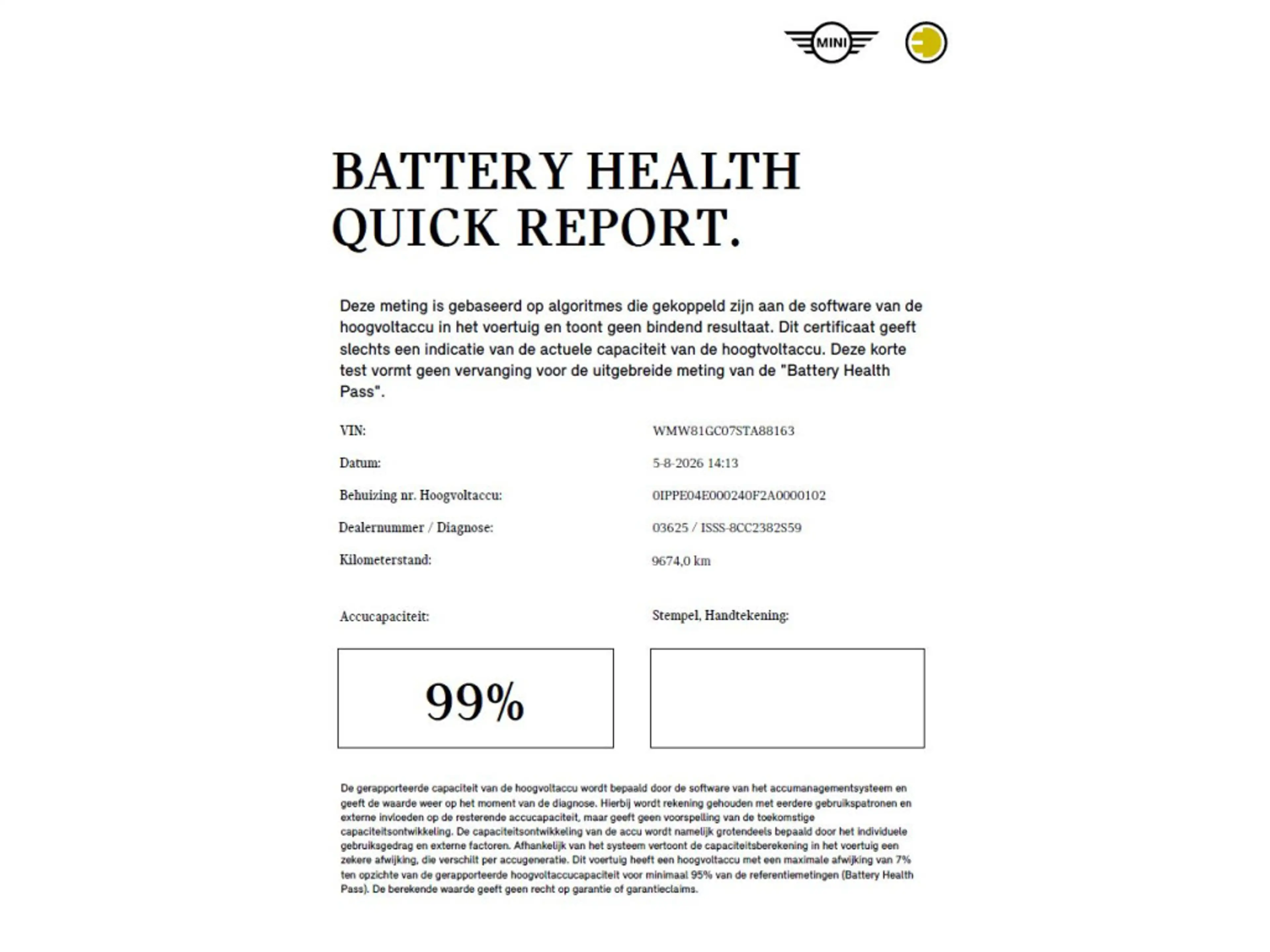 MINI Aceman SE John Cooper Works Pakket M Accu conditie 99% — photo 4