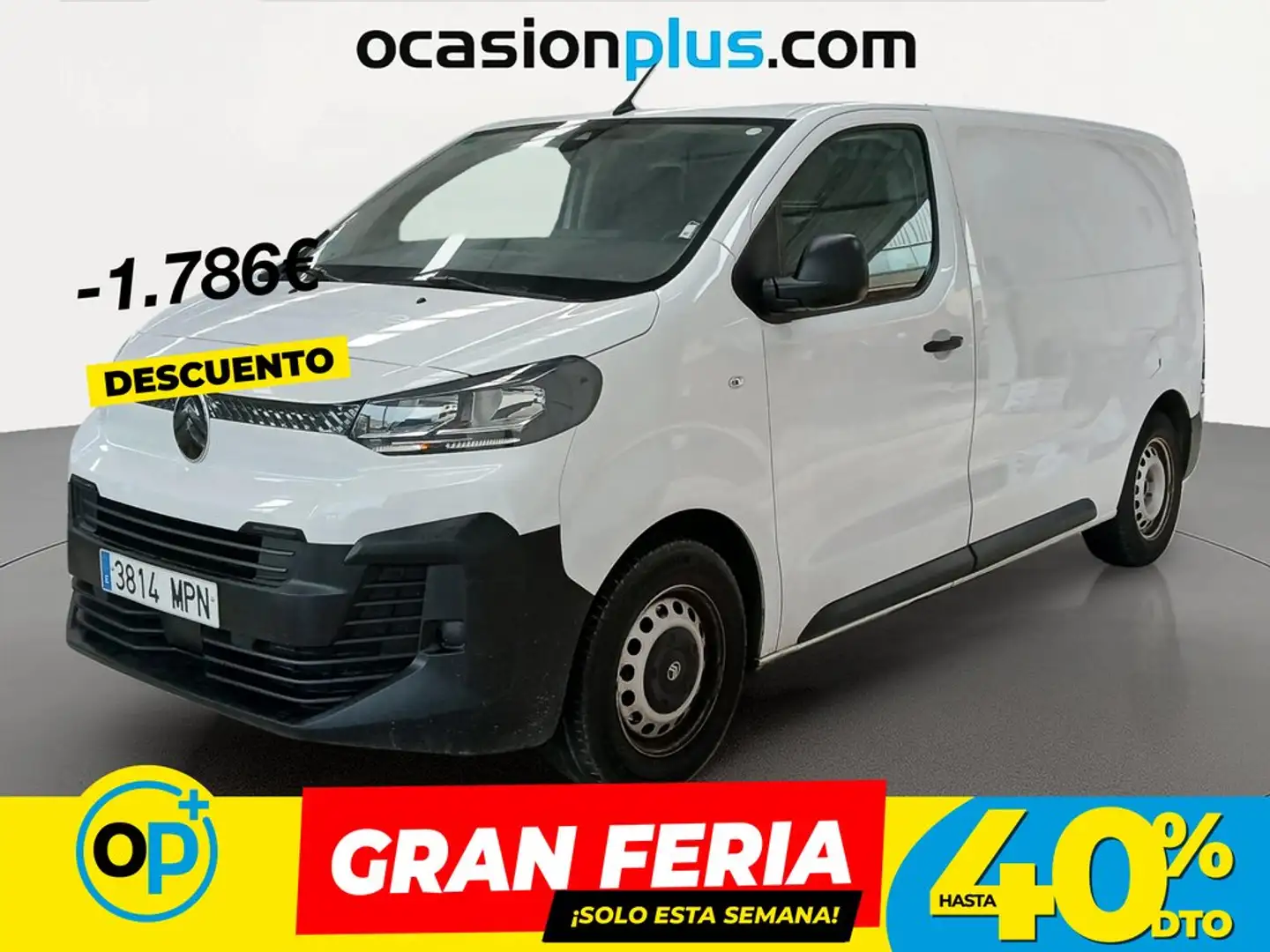 Citroen Jumpy Fg. 1.5 BlueHDI Talla M S&S 120 Blanco - 1