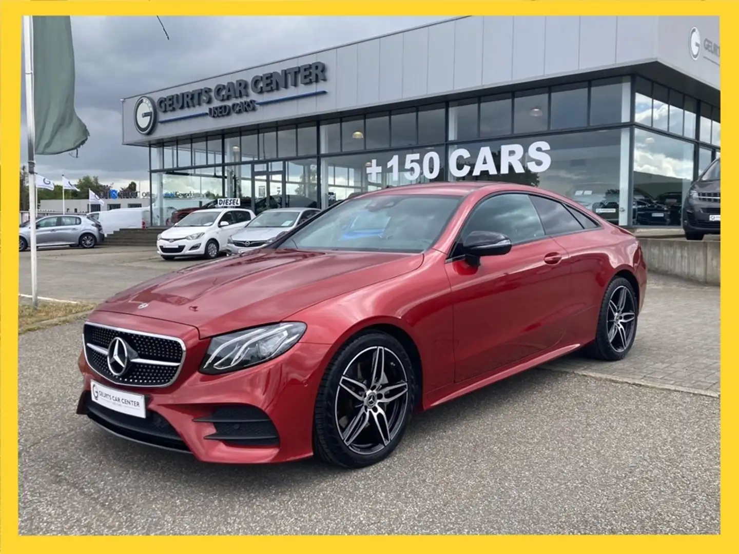 Mercedes-Benz E 200 Coupé Automaat AMG-line 1ste eig. ! Rojo - 1
