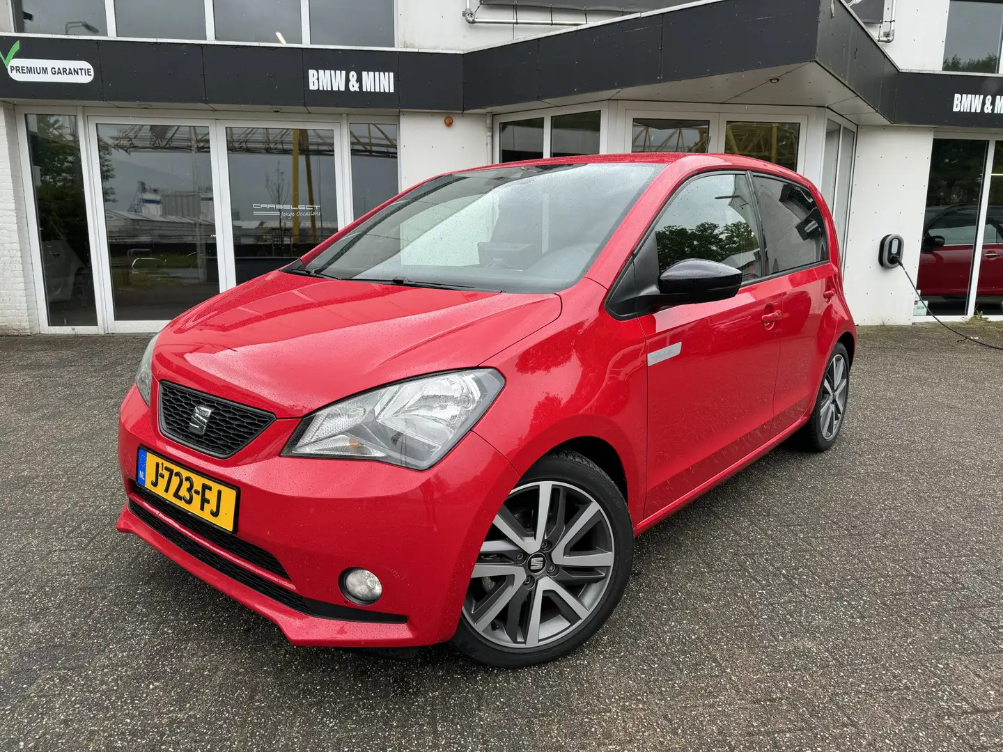 SEAT Mii Electric electric, LEDER, Apple Carplay/Android sy Rood - 1