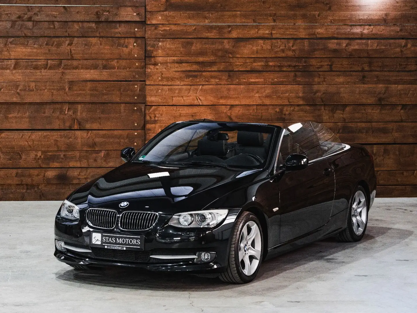 BMW 325 D CABRIO E93 | AUTOMATIK | SCHECKHEFT | 8FACH Schwarz - 2