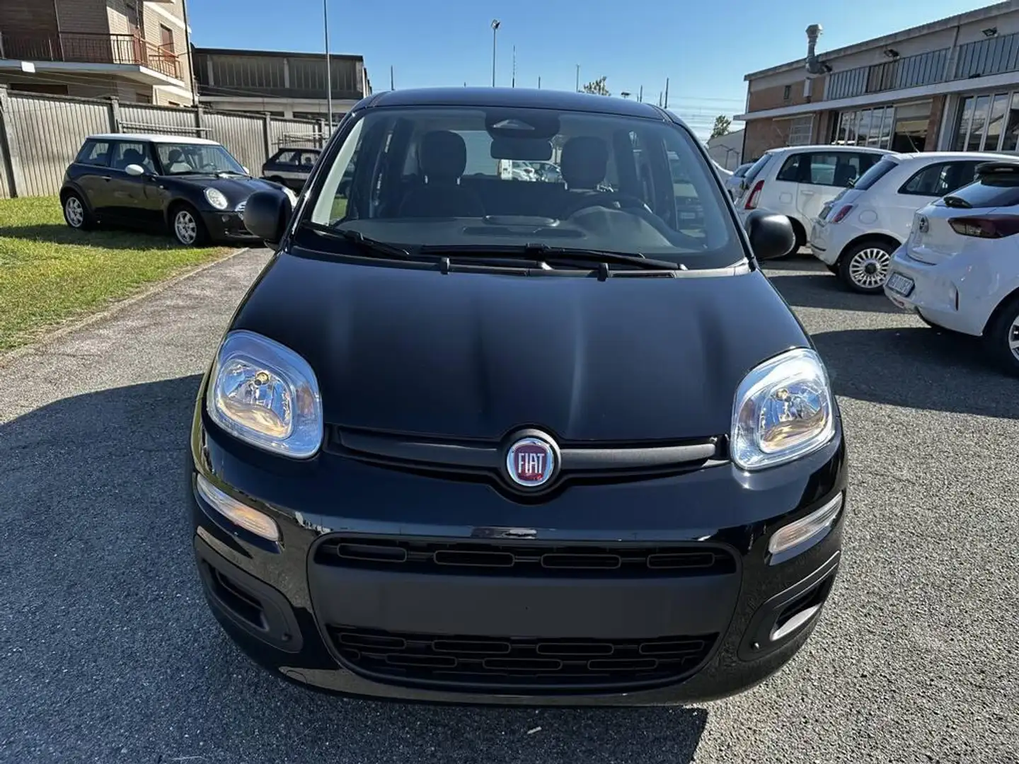 Fiat Panda 1.0 firefly hybrid s&s 70cv Чорний - 2
