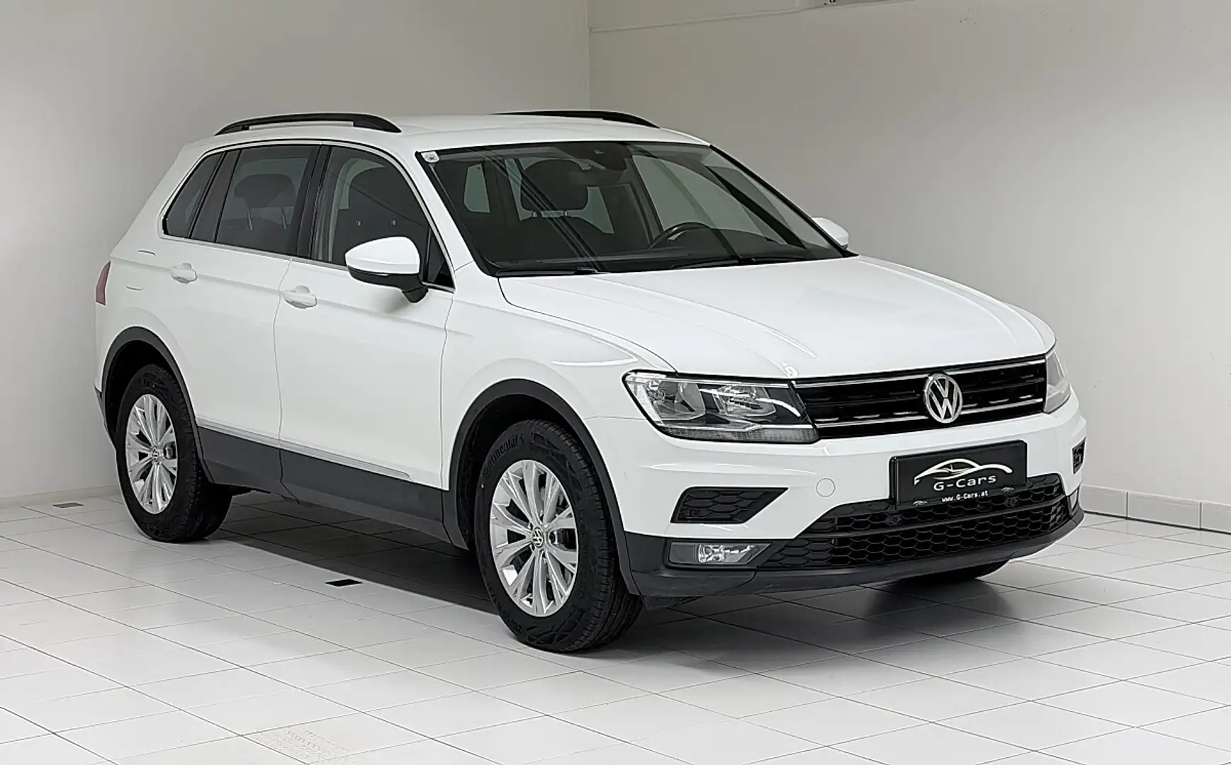 Volkswagen Tiguan 2,0 TDI 4Motion Comfortline *1.Besitz*MwSt*AHK*... Weiß - 1