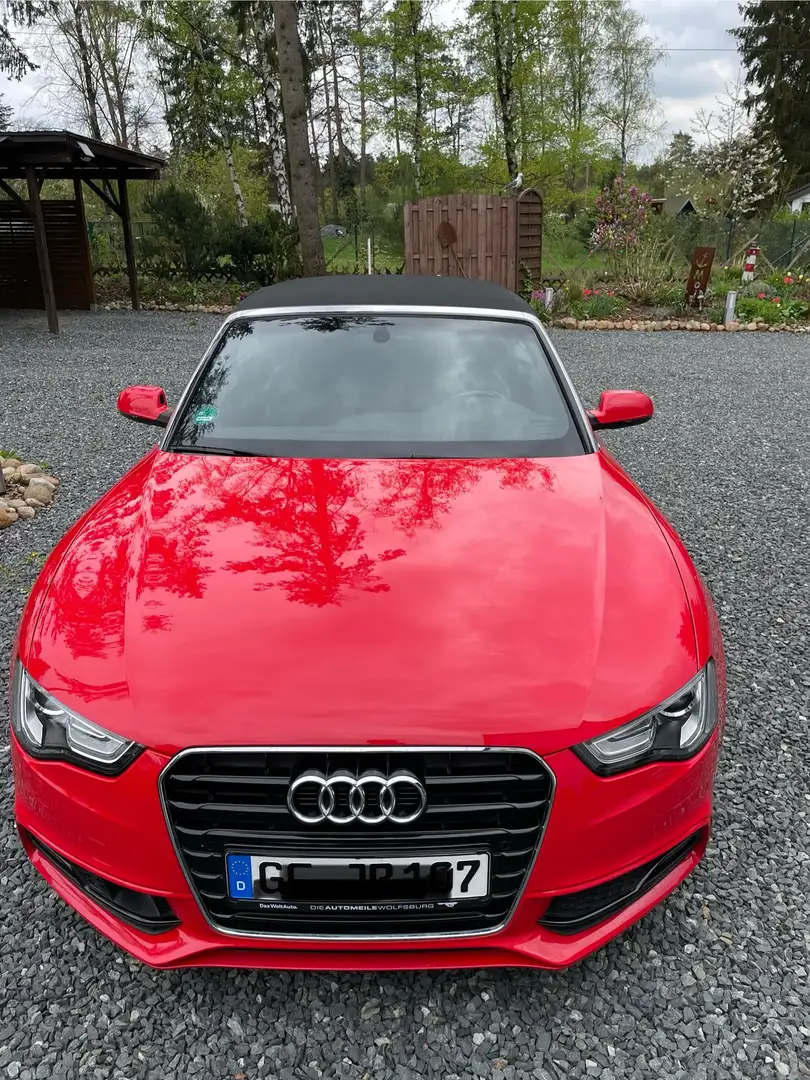 Audi Cabriolet Sline Rood - 1