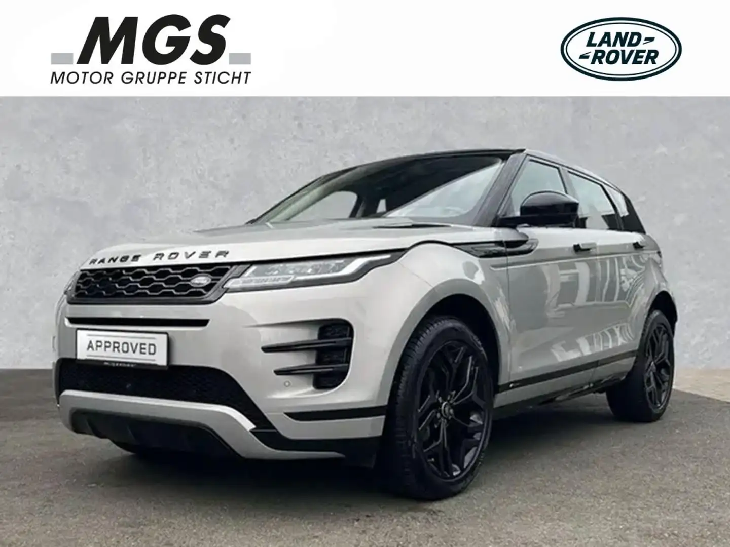 Land Rover Range Rover Evoque R-Dyn. #AWD#Keyless#Winter Zilver - 1