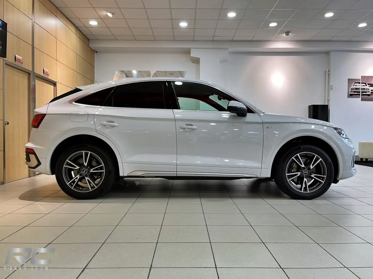 Audi Q5 Sportback 40 TDI quattro-ultra S line S tronic 150 Blanc - 2
