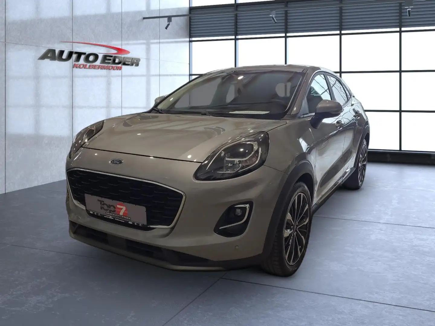 Ford Puma Titanium X Bluetooth Navi LED Klima Zilver - 2