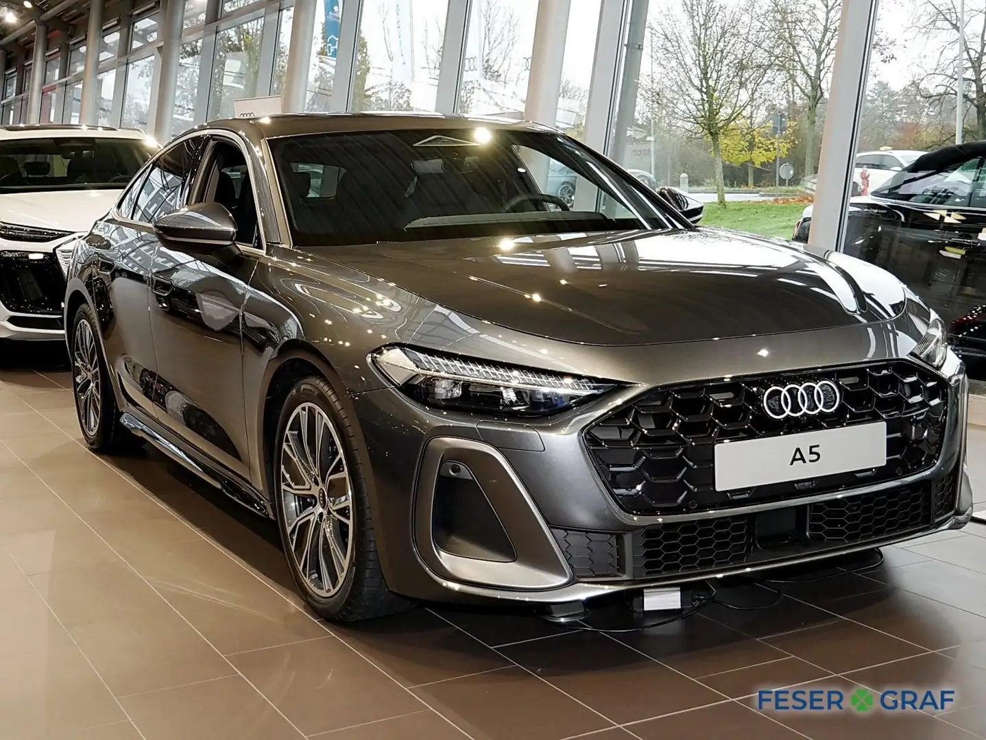 Audi A5 Lim TFSI 150 kW S tronic 2x S Line Navi,Leder Grau - 2
