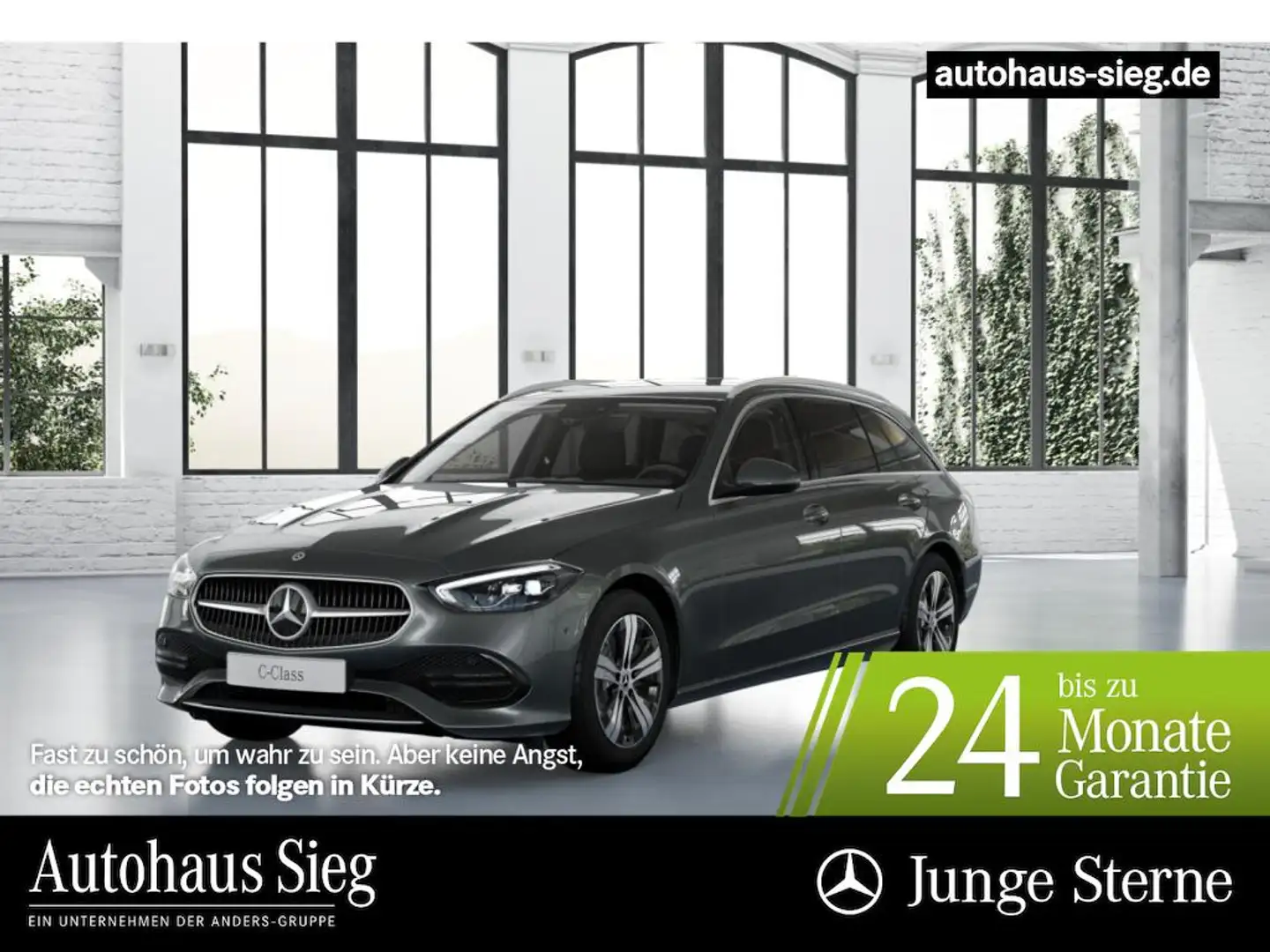 Mercedes-Benz C 220 d T Avantgarde+MBUX+SHZ+LED+Kam+EASY+AHK+ Grau - 1
