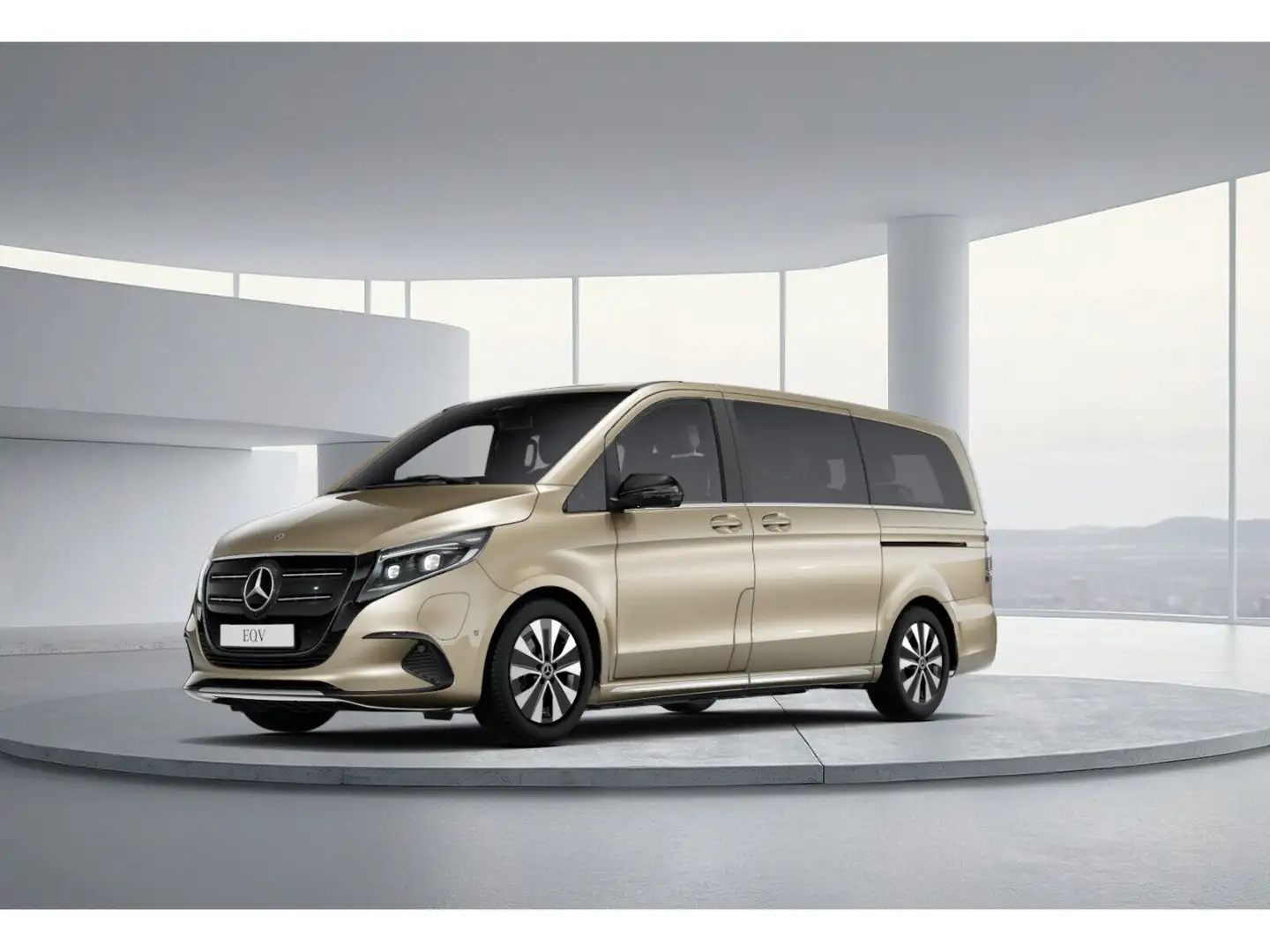 Mercedes-Benz EQV 300 AVANTGARDE Lang 8 Sitze Airm Distr Navi Or - 1