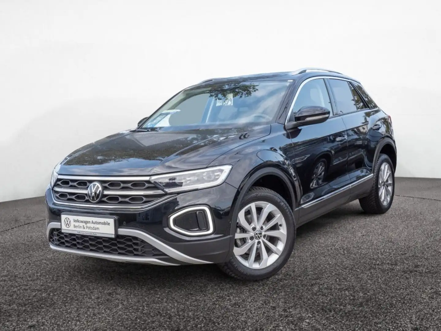 Volkswagen T-Roc 1.5 TSI DSG Style Navi AHK LED SHZ Telefon Noir - 2