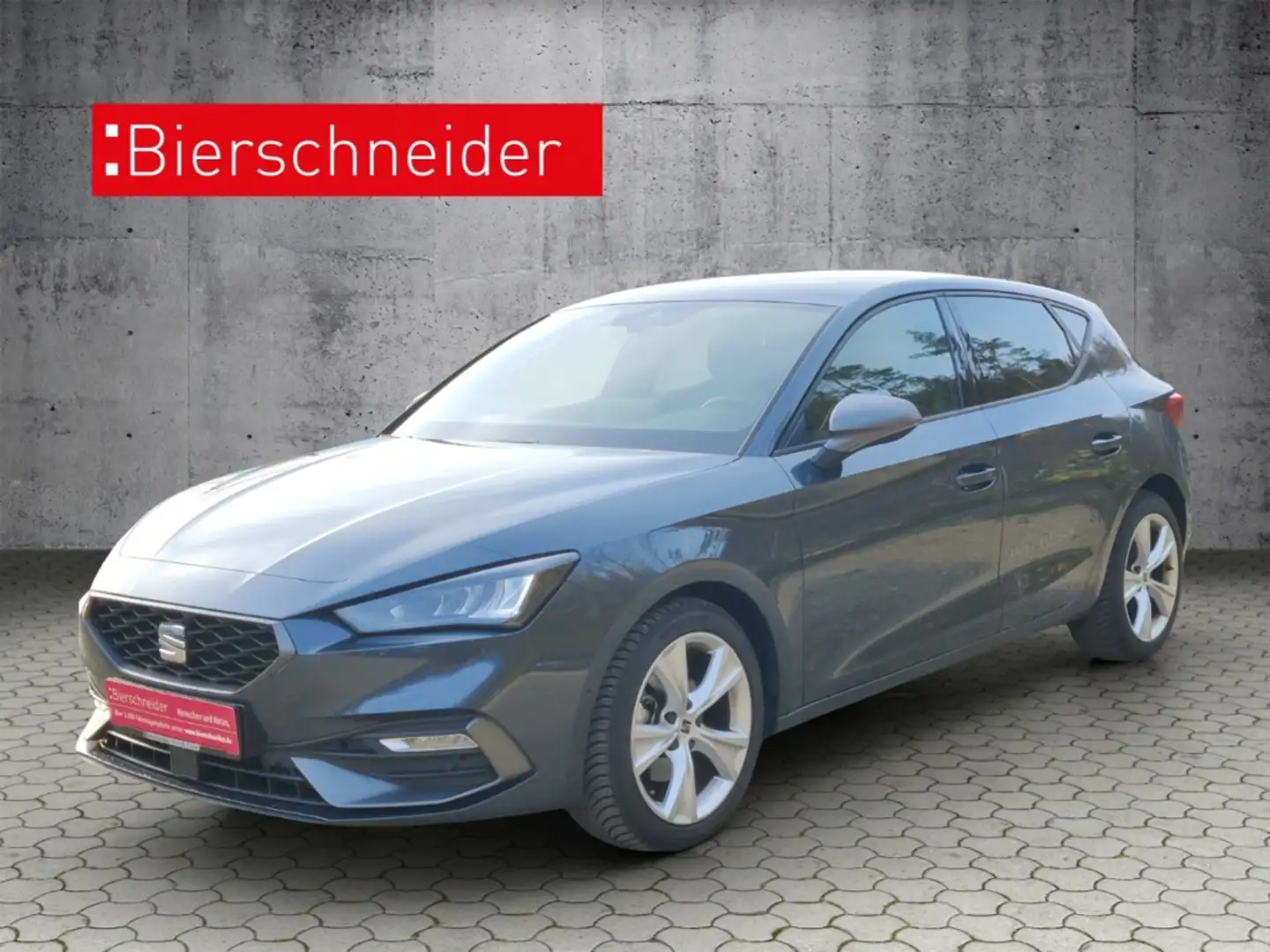 SEAT Leon 2.0 TDI DSG FR NAVI LED KAMERA ACC SHZ GRA 17 Grau - 1