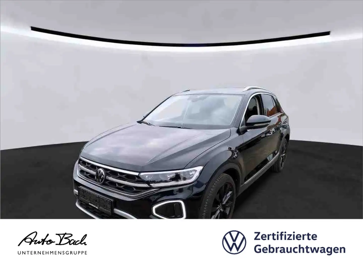 Volkswagen T-Roc 1.0 TSI Style Navi LED Standhzg ACC EPH AH Schwarz - 1