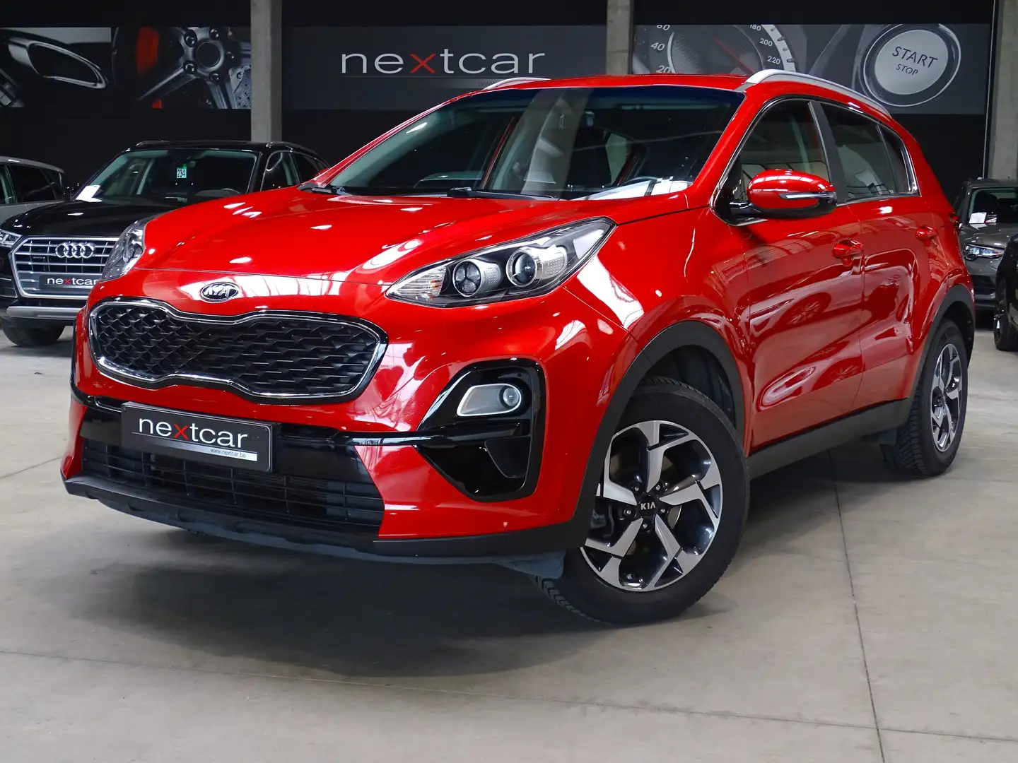 Kia Sportage 1.6i More *LED-NAVI-CAMERA-CRUISE* Rouge - 1