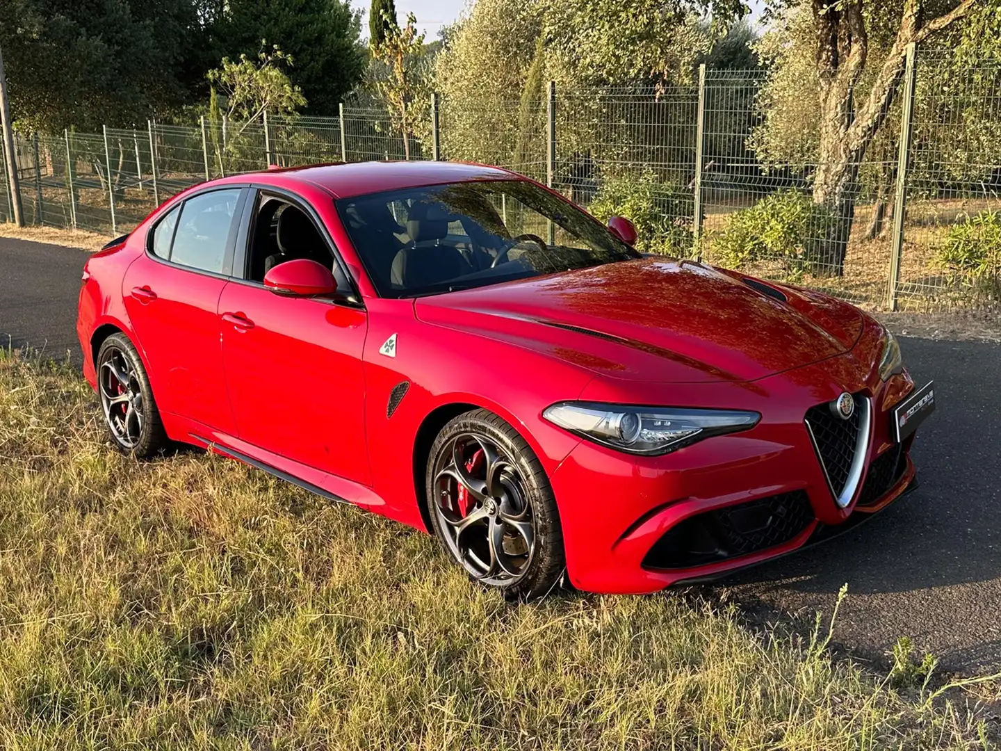 Alfa Romeo Giulia 2.9 T V6 Quadrifoglio MANUALE Rosso - 1