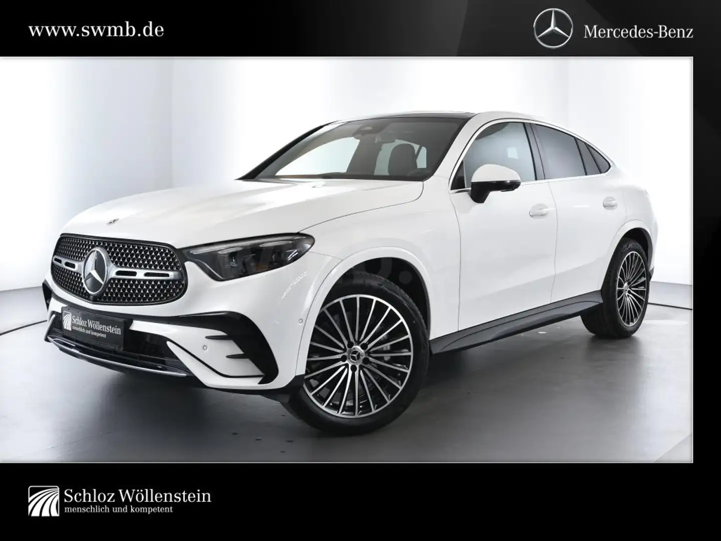 Mercedes-Benz GLC 200 d 4M Coupé 3,99%/AMG/DigitalLight/AHK     /DISTRON Weiß - 1