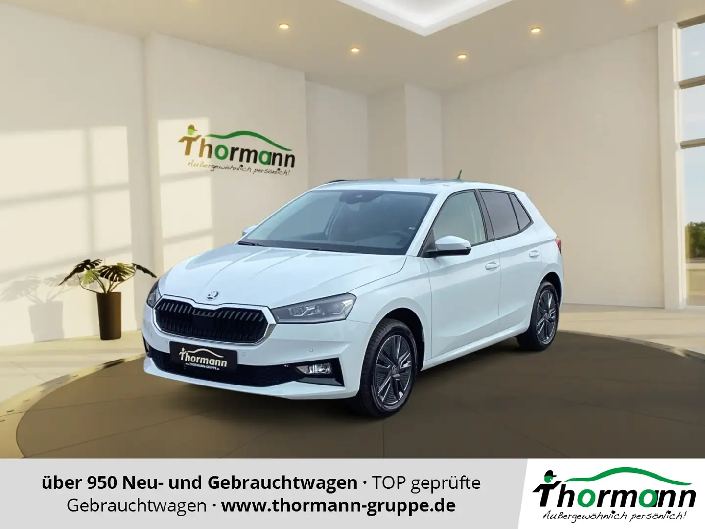 Skoda Fabia Tour 1.0 TSI DSG Navi,Lenkradheizung Bianco - 1