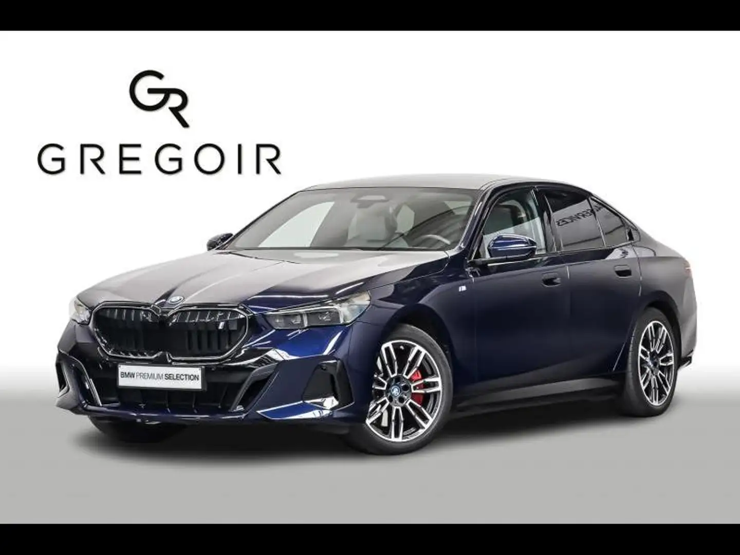 BMW i5 Drive40|Msport|Pano|H&K|360Cam Blauw - 1