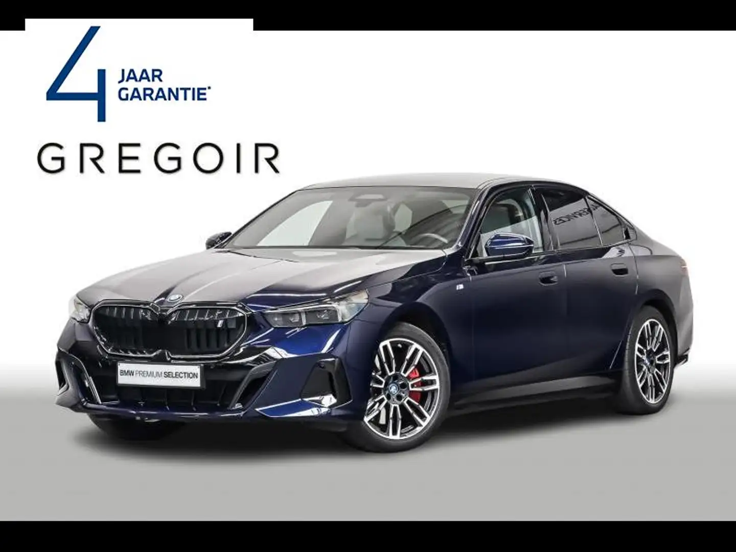 BMW i5 Drive40|Msport|Pano|H&K|360Cam Blauw - 1