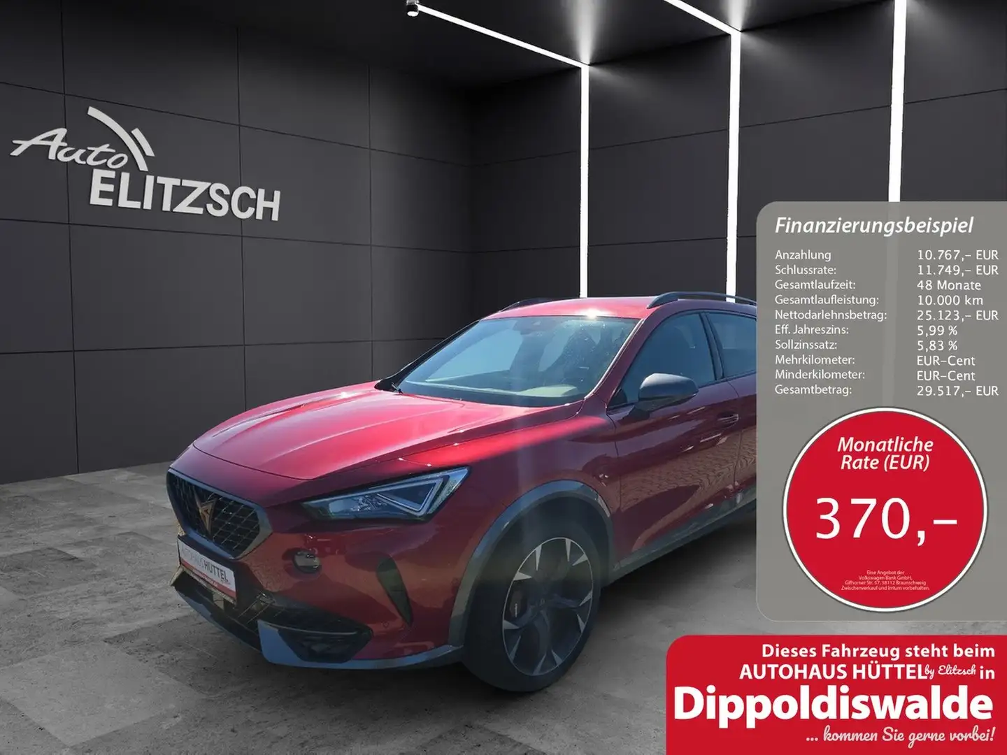 CUPRA Formentor VZ 4Drive 2.0 TSI DSG ACC LED KAMERA Rouge - 1