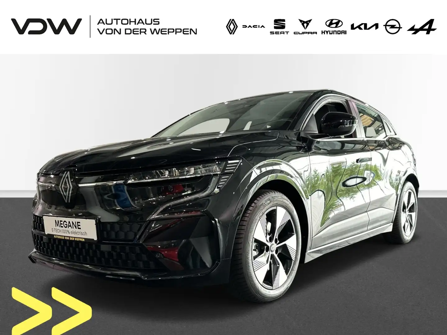 Renault Megane E-Tech Electric Evolution 100% Elektrisch Klima Navi Zwart - 1