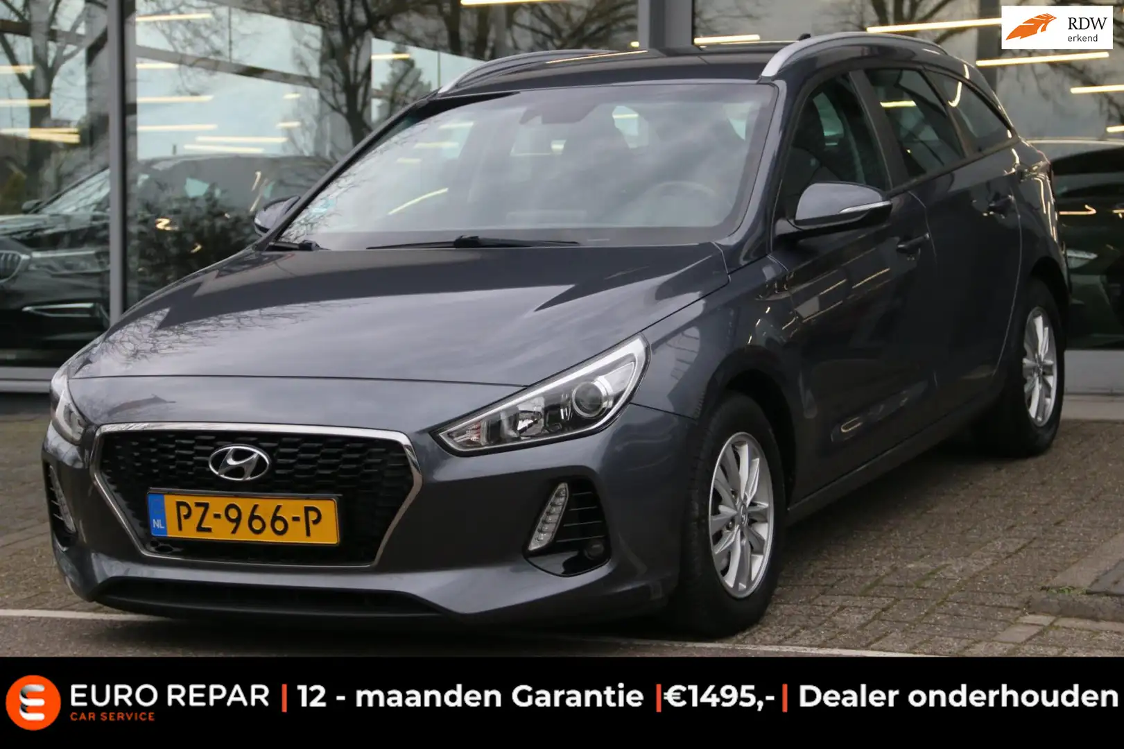 Hyundai i30 Wagon 1.0 T-GDI Comfort CAMERA NAVI NL-AUTO NAP! Grijs - 1
