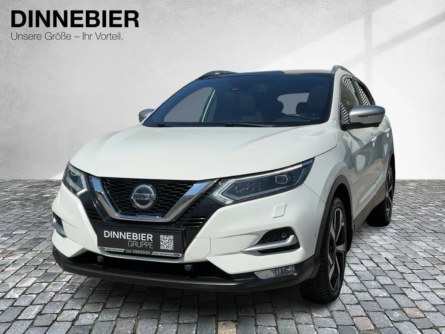 Nissan Qashqai Tekna+ +PANORAMA+LED+KAMERA360+ Bianco - 2