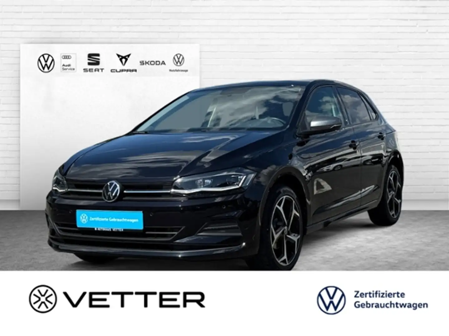 Volkswagen Polo 1.0 TSI "beats" KLIMA LED ALU Zwart - 1