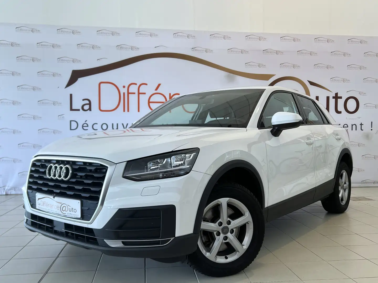 Audi Q2 1.4 TFSI COD 150 ch S tronic 7 FLEXFUEL Blanc - 1