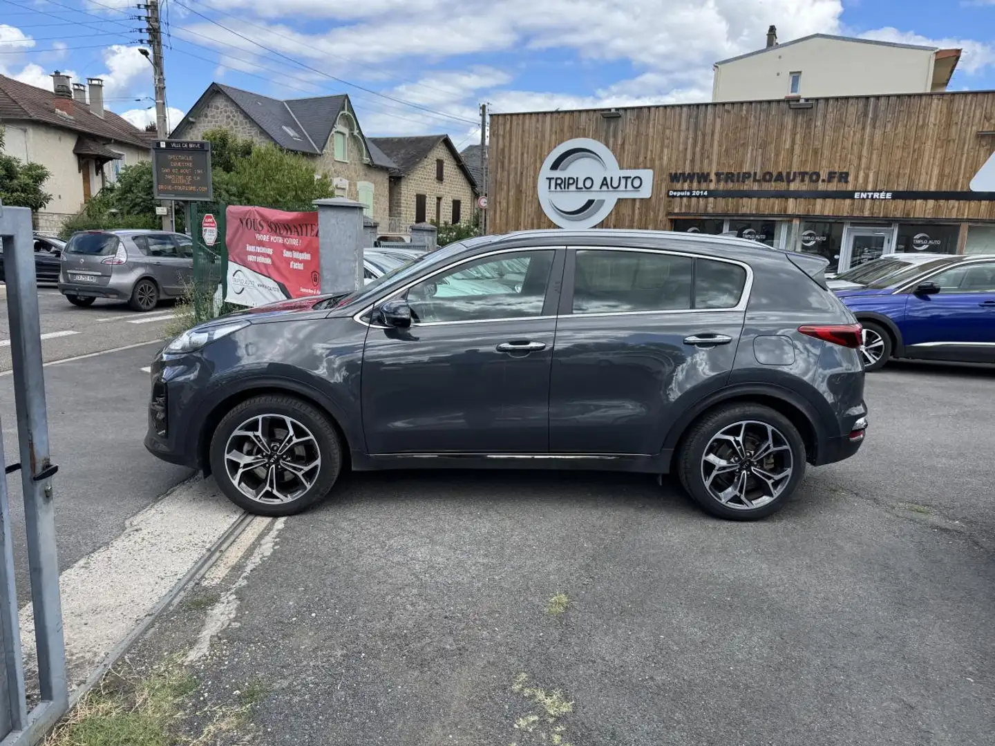 Kia Sportage 1.6 CRDI - 136 Bva S\u0026S GT Line - SUIVI COMPLE Gris - 2