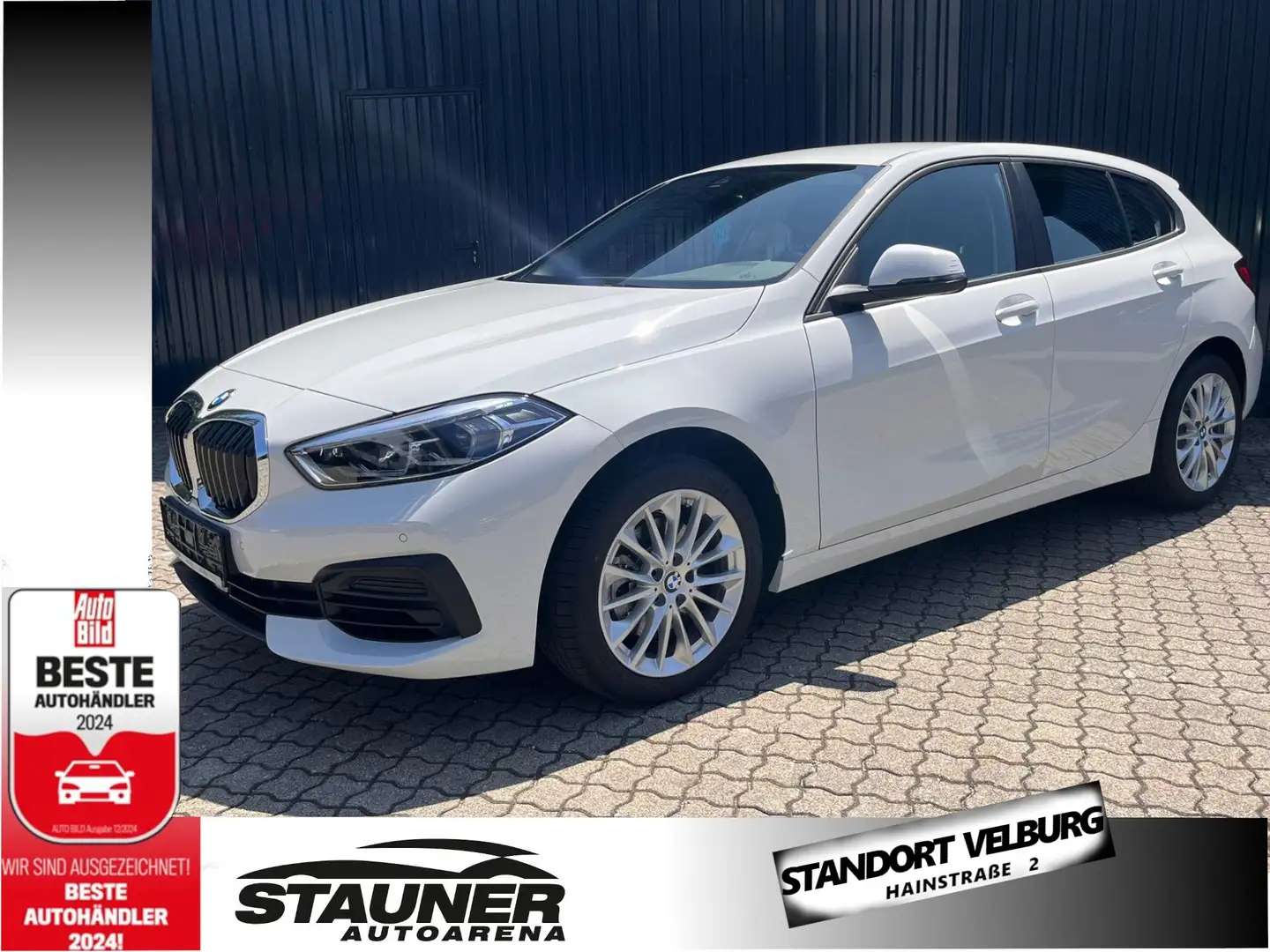 BMW 116 i 5-Türer/ Lenkradheiz/17"LM-Rad/Komfortzugang Weiß - 1