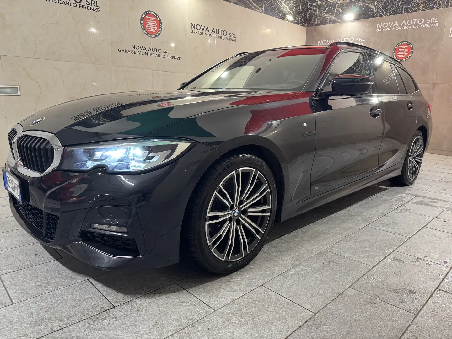 BMW 318 318d Touring Msport auto TAGLIANDI BMW Negro - 2