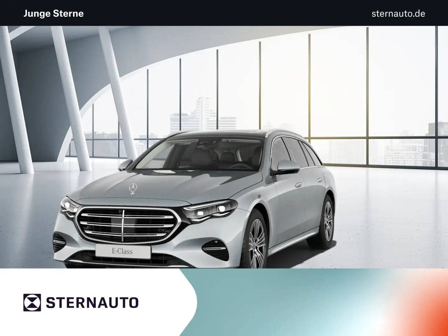 Mercedes-Benz E 220 E 220 d T-Modell Silber - 1