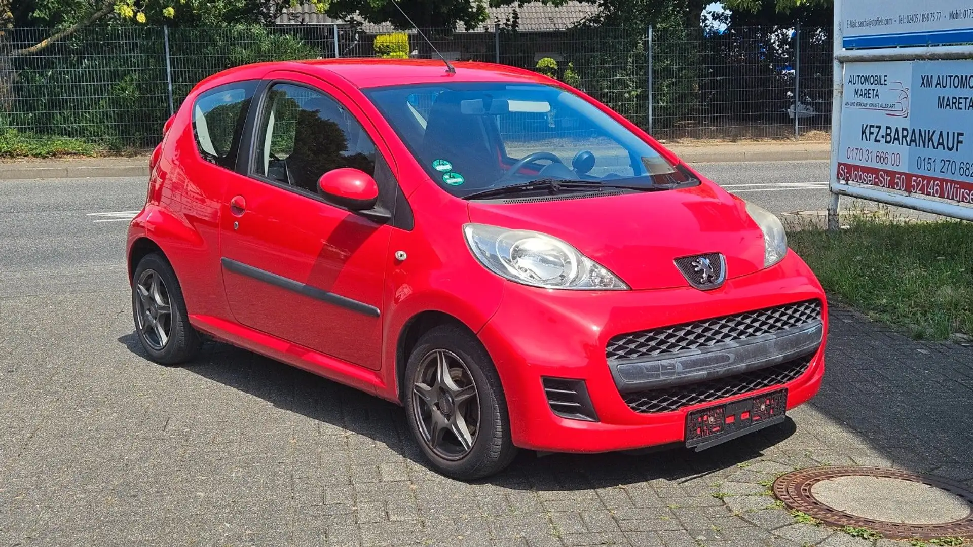 Peugeot 107 Filou 1,0 Klimaanlage Rood - 1