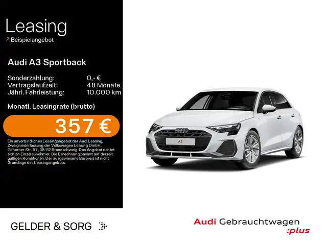 Audi A3 TFSI 110 kW S line LED*SONOS*HuD*RF