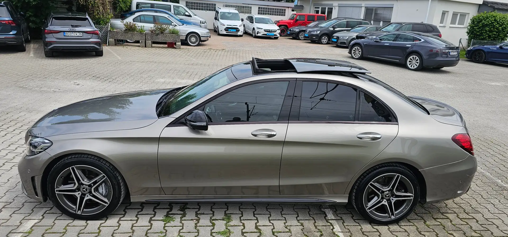 Mercedes-Benz C 43 AMG Limo*4Matic**Performance*Limo*4Matic*MegaVoll*Pano Plateado - 2