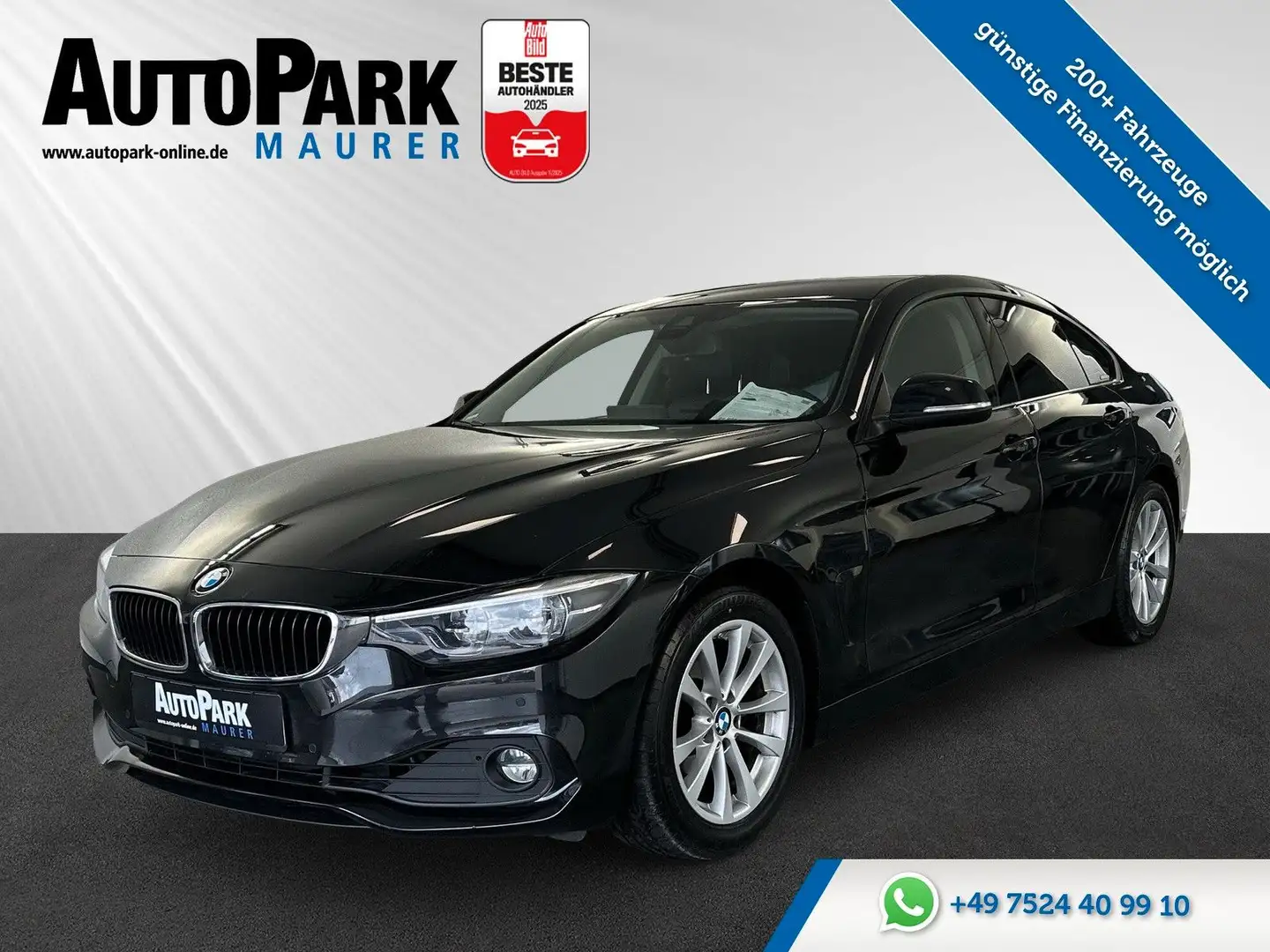 BMW 420 Gran Coupe 420 d Advantage Schwarz - 1