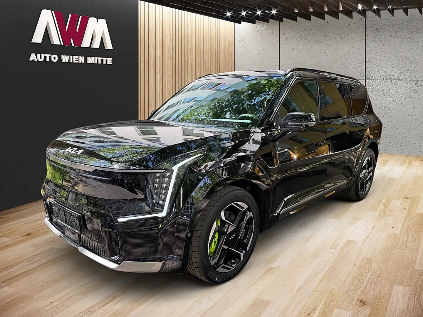 Kia EV9 AWD 99.8kWh GT Aut. Schwarz - 1