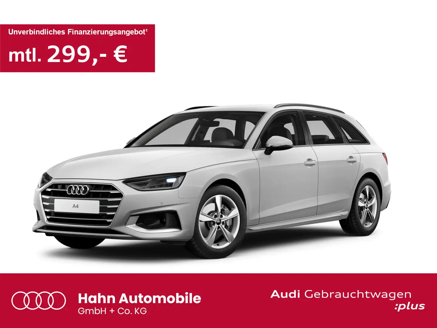 Audi A4 advanced 40TDI S-trc CAM Navi LED Blanc - 1