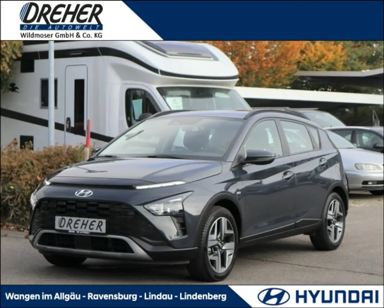 Hyundai BAYON Bayon 1.0 T-GDI Trend Mild-Hybrid DAB/Sitzhzg. Grau - 1
