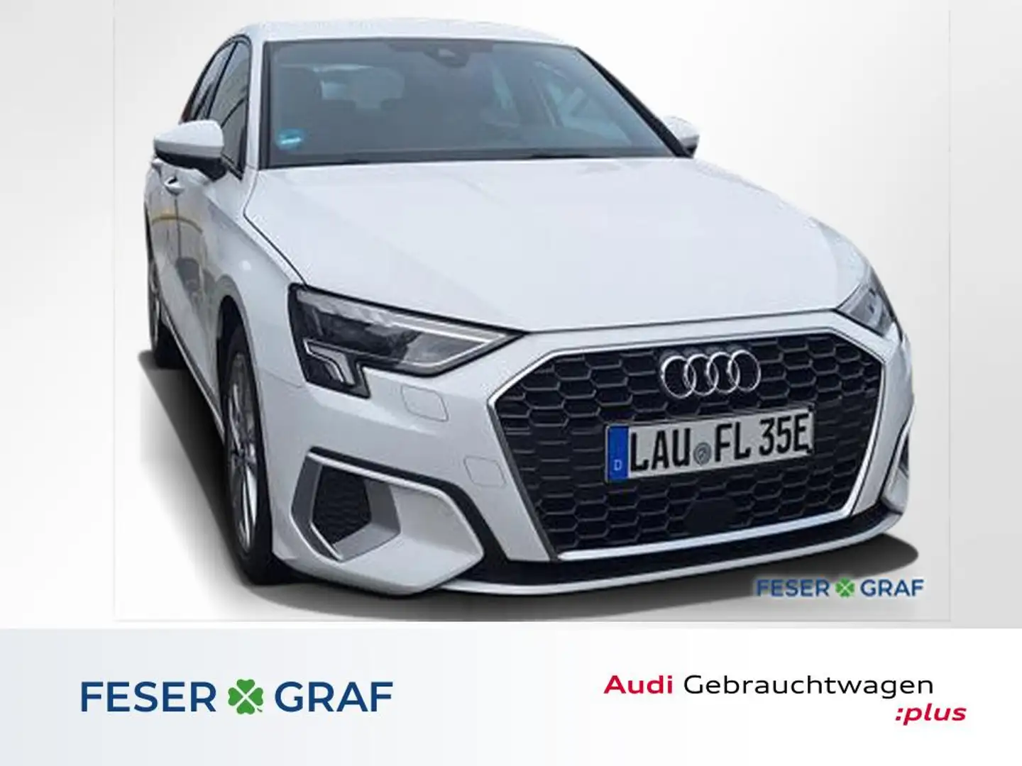 Audi A3 40 TFSI e advanced LED,Navi,PDC Bianco - 1