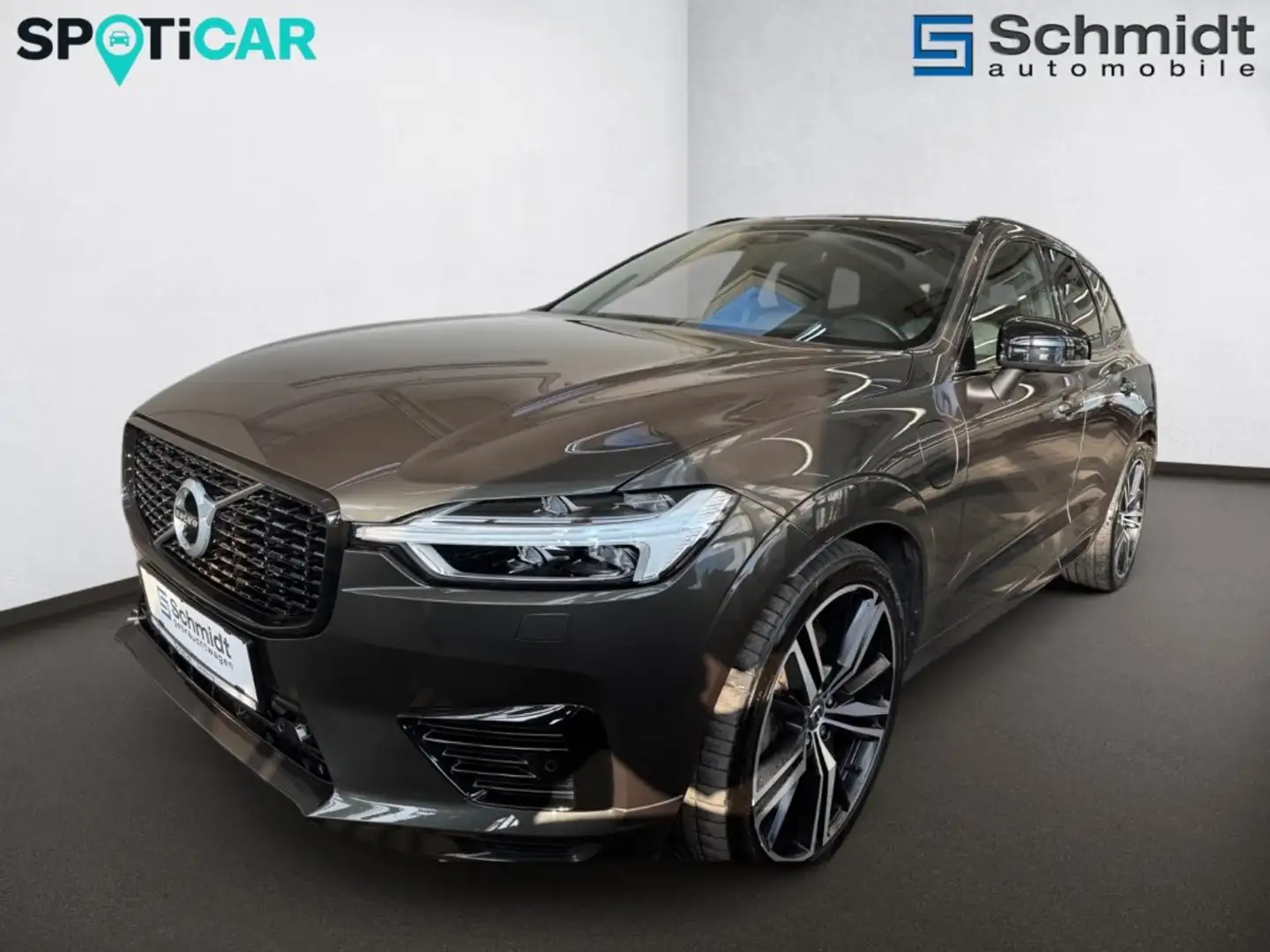 Volvo XC60 T6 AWD Recharge PHEV R-Design Geartronic Grau - 2